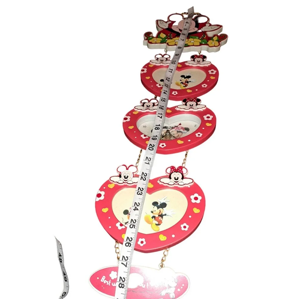 FABULOUS FIND & RARE MICKE MOUSE VINTAGE Working Clock-Picture Frames